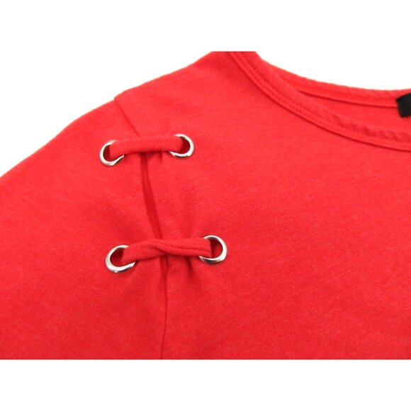 Womens T-Shirt Bundle Large Wear It Declare It Black Tee Gray Ribbed Henley Y2K - Picture 3 of 16